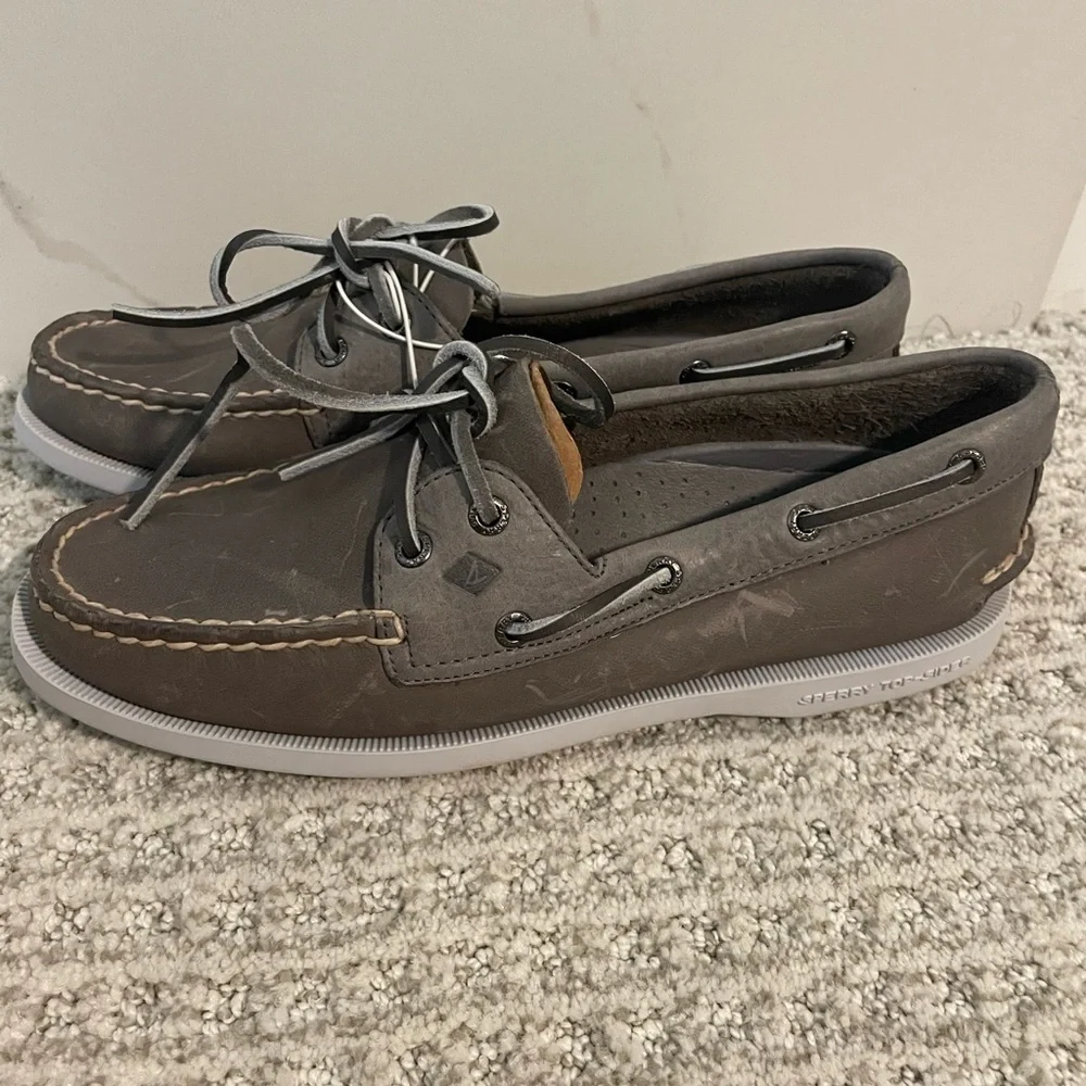 Sperry Top Sider Women's Gray Driftwood A/O‎ 2 Eye 7.5